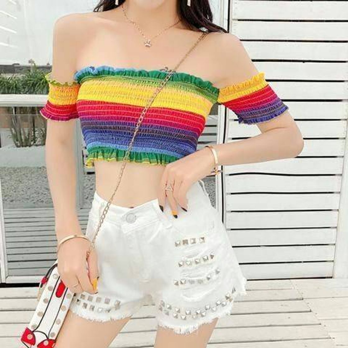 Moda Cropped LGBTQ