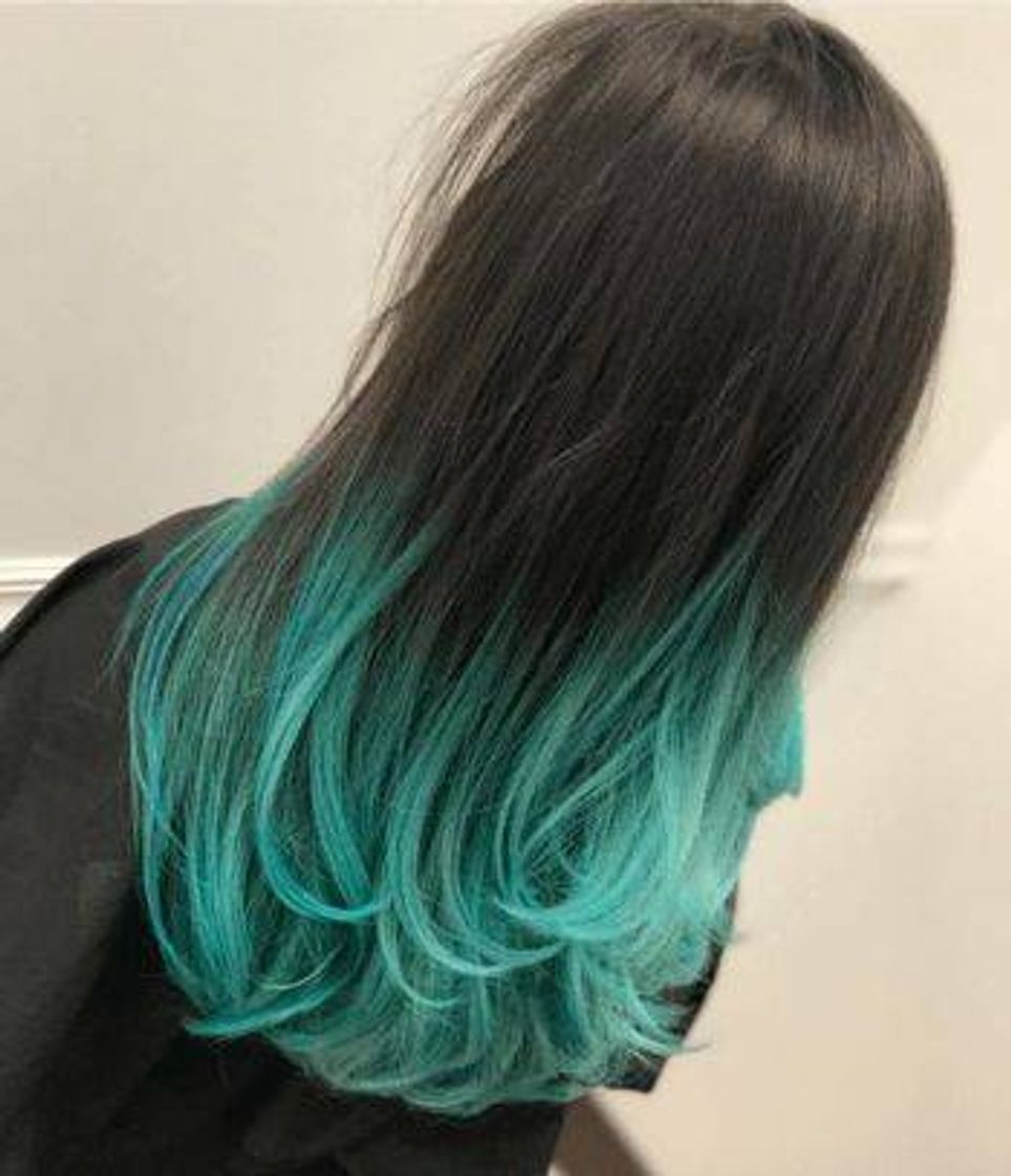 Fashion Cabelo Verde Água💚✨💙