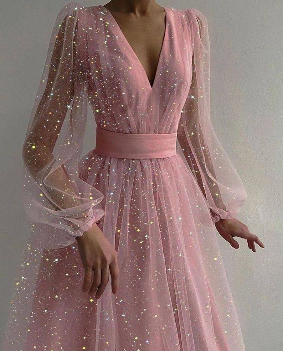 Moda Vestido Rosa perfeito✨💖