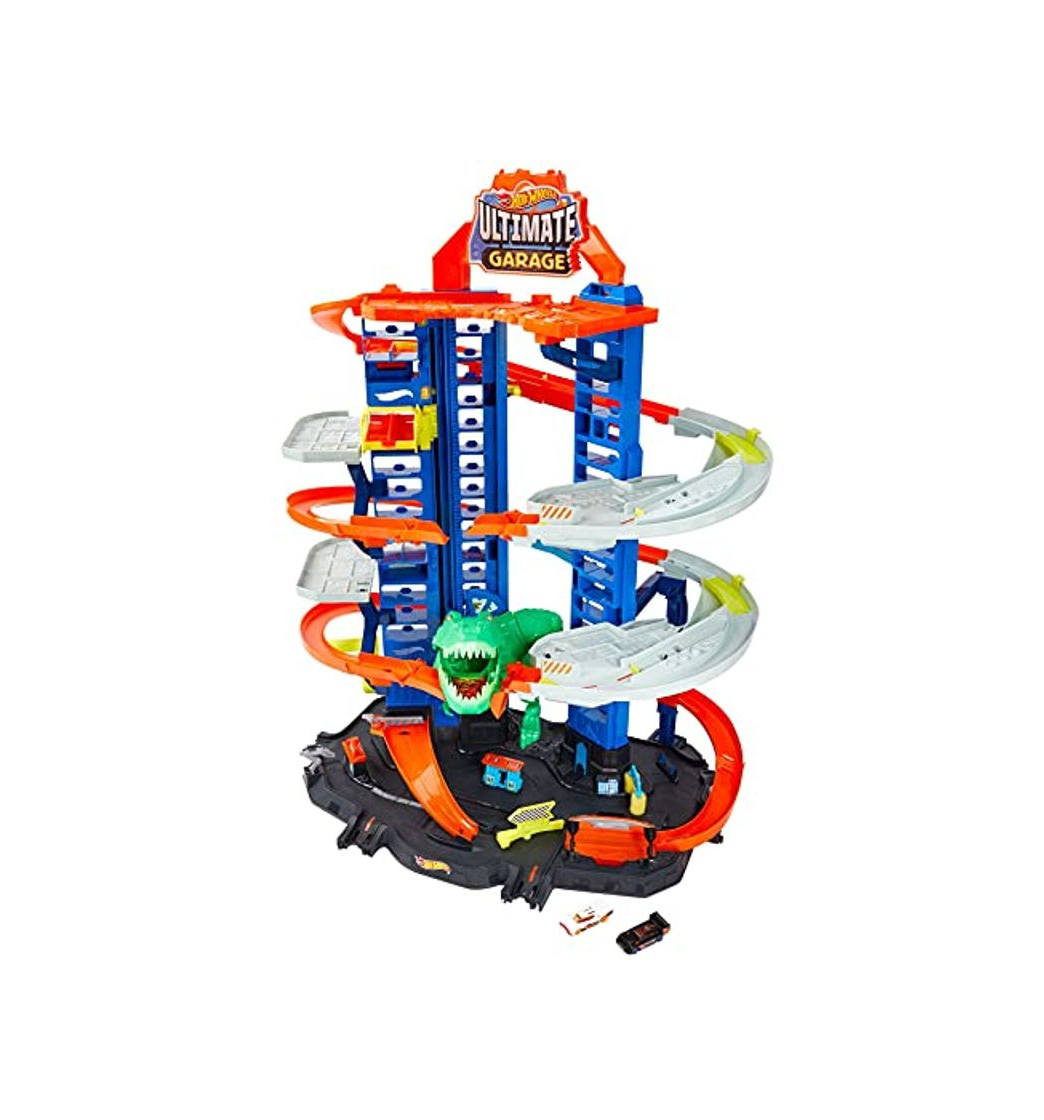 Producto Hot Wheels Ultimate Garage, garaje y pista para coches de juguete