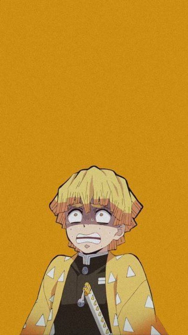 Social Zenitsu com medo.