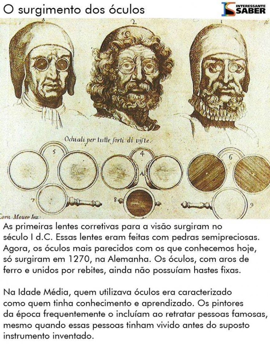Social Curiosidade sobre óculos
