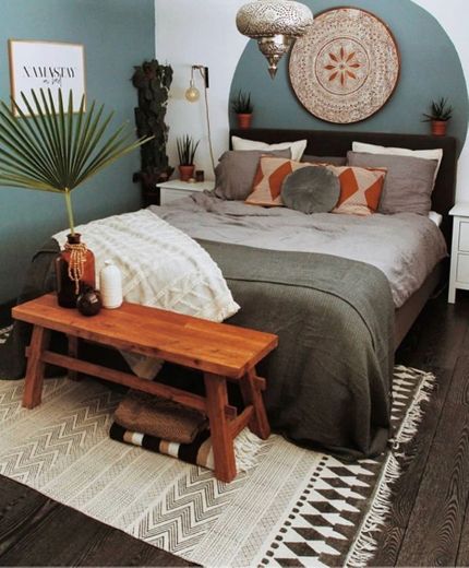 Bohemian room decor inspo