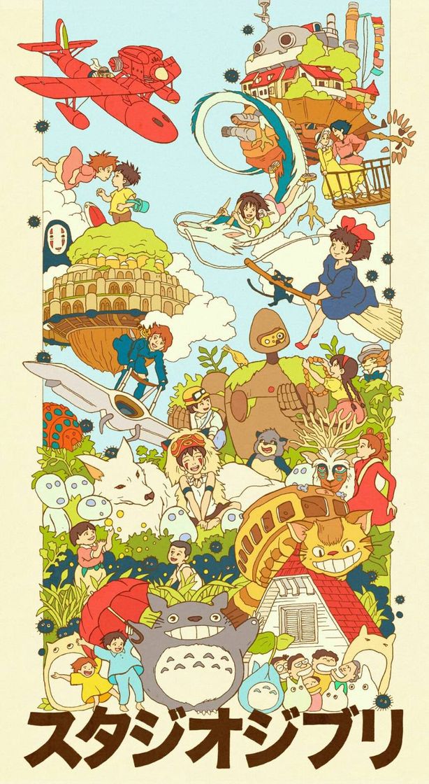 Moda Universo Ghibli ʕ·ᴥ·ʔ