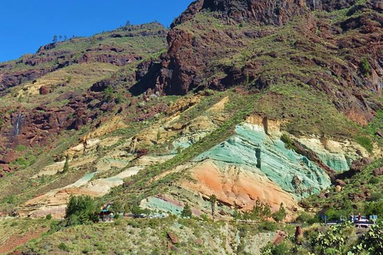 Place Los Azulejos De Veneguera (Rainbow Rocks)