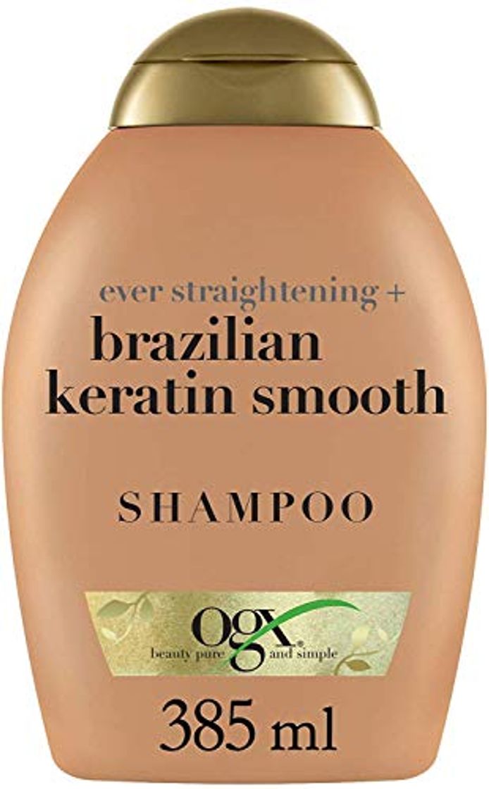 Beauty OGX - Champú Keratina Brasileña con una combinación exótica de ingredientes exclusiva