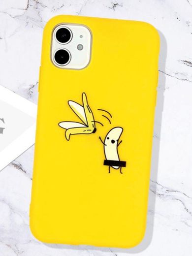 Funda de iphone con dibujos animados