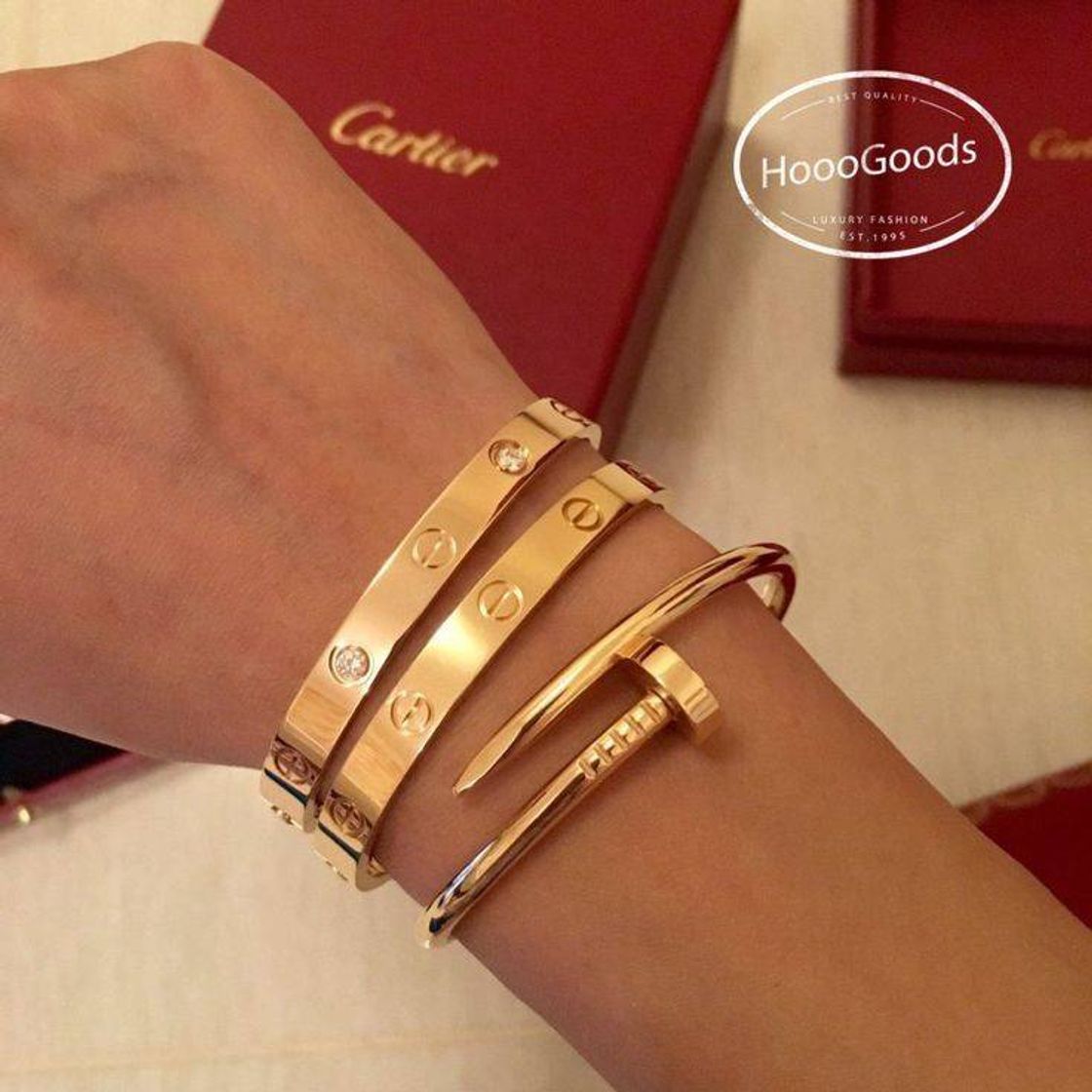 Moda Stunning Cartier love bracelet