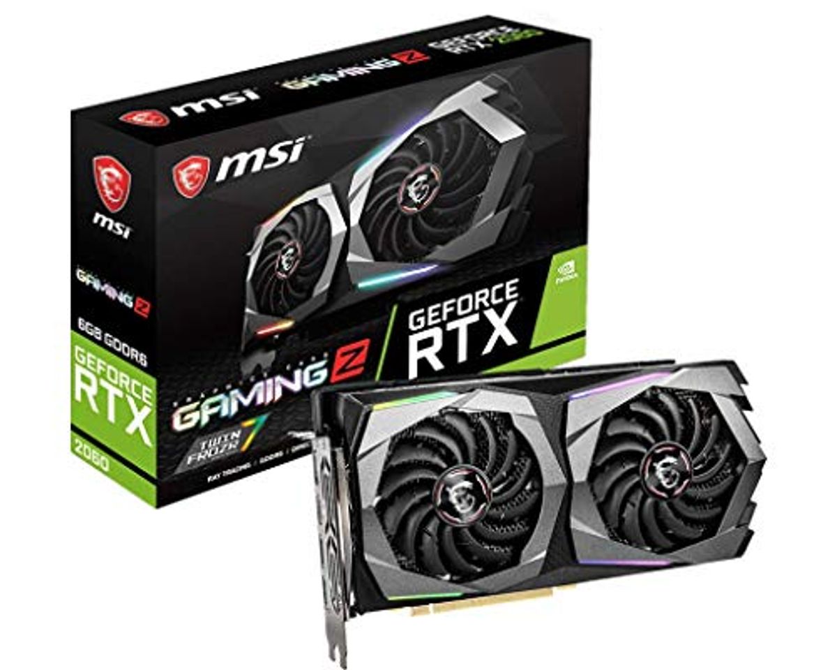 Electronic MSI GeForce RTX 2060 Gaming Z 6G - Tarjeta gráfica