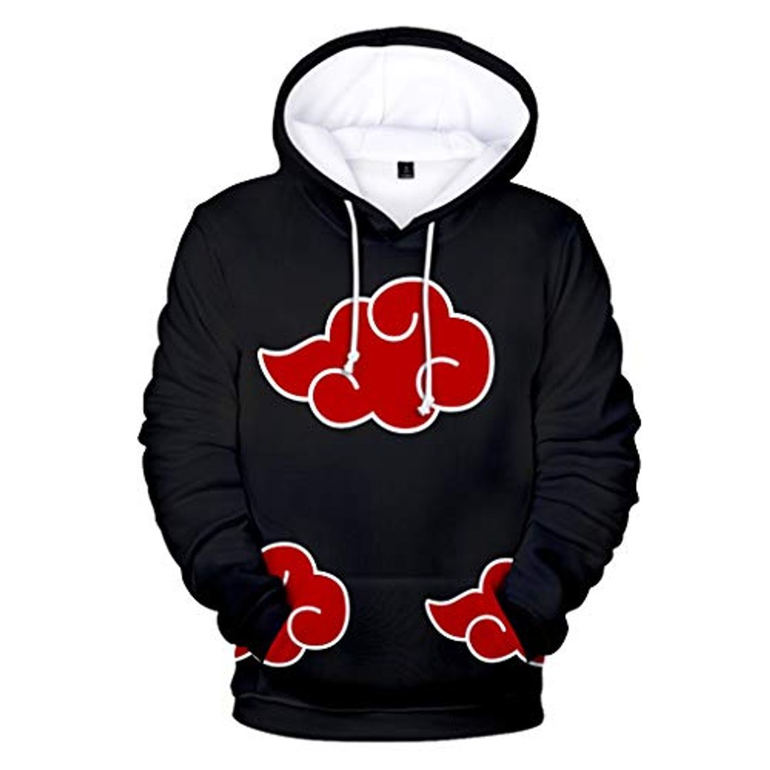 Moda KIACIYA Sudadera Naruto, 3D Uchiha Sasuke Itachi Akatsuki Anime Cosplay Sudadera con