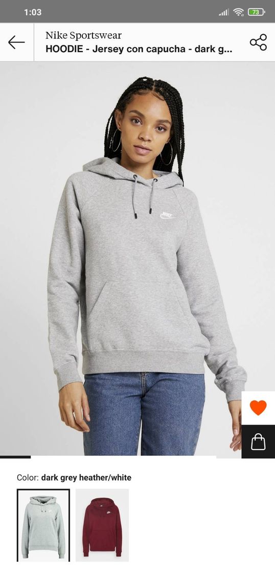 Moda Nike Sportswear Jersey con capucha - Zalando