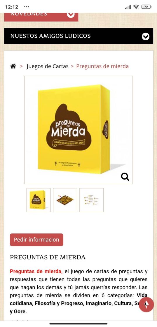 Moda Comprar preguntas de mierda - juego de cartas