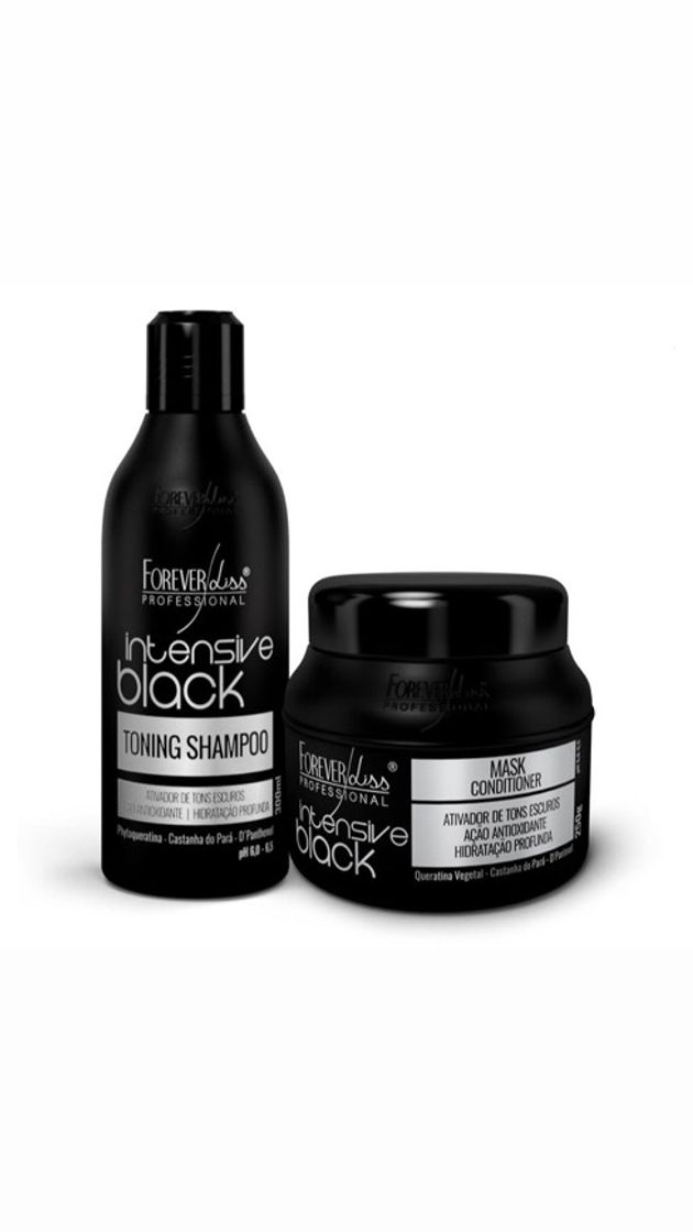 Fashion Kit Matizador de Cabelos Pretos Intensive Black Forever Liss