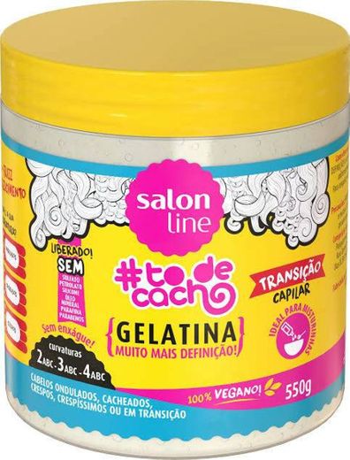 Gelatina #todecacho Mais Definição Transição capilar 550gr