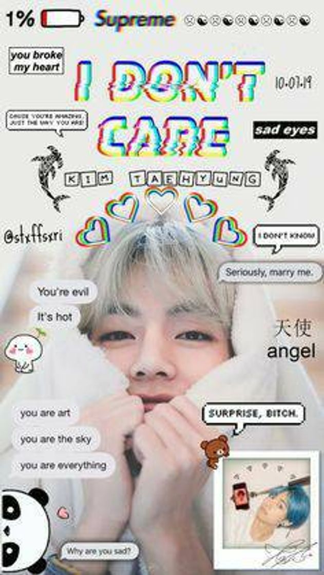 Fashion Wallpaper Taehyung