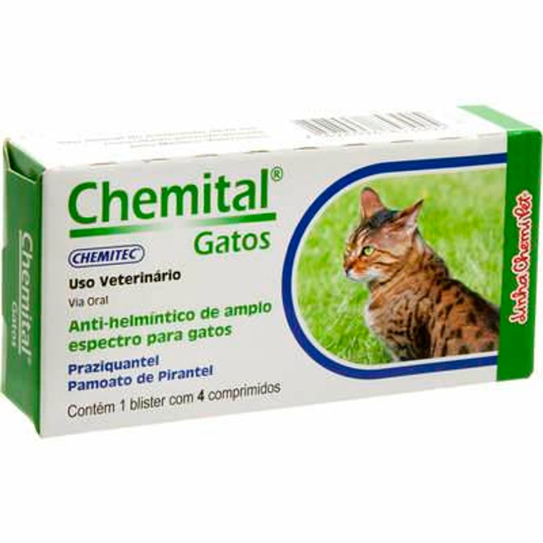 Productos Vermífugo Chemital para Gatos