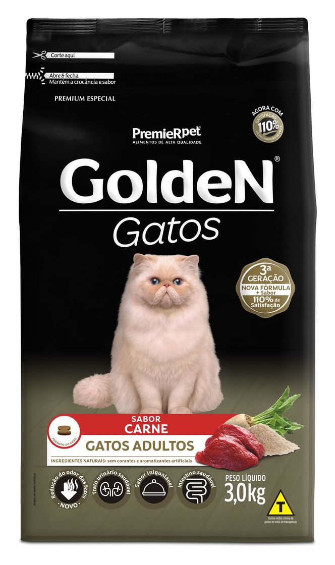 Products Ração Golden sabor Carne para Gatos