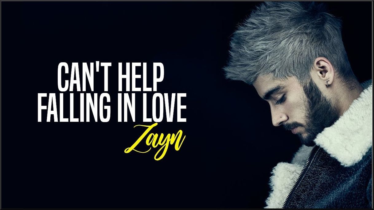 Canción Zayn - Can't Help Falling in Love (Cover) - YouTube