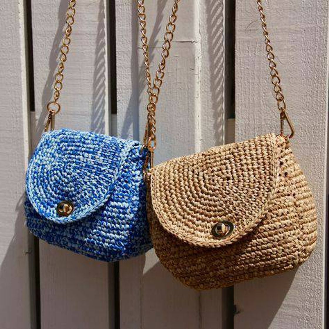 Fashion Bolsa em crochê 