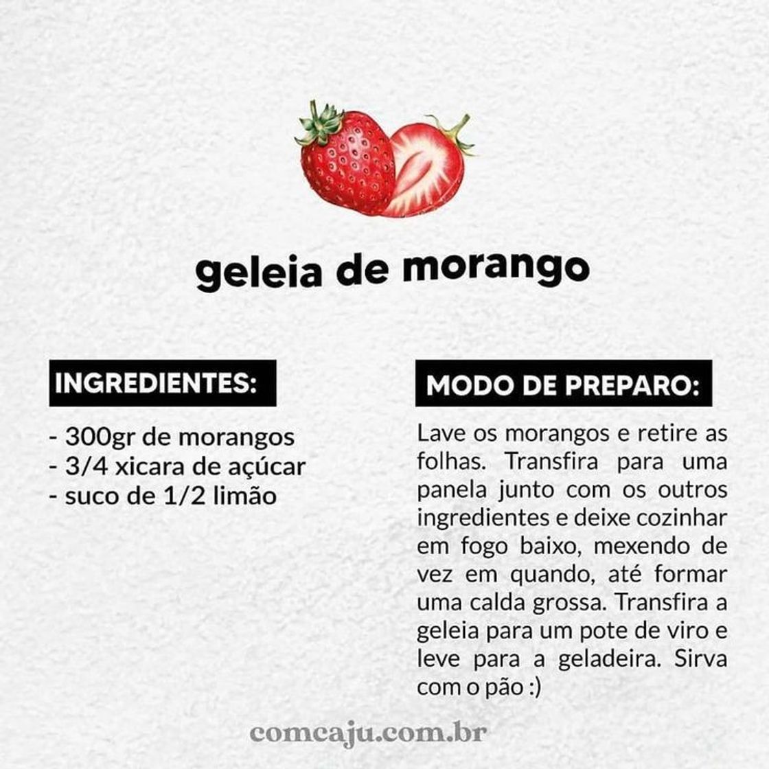Social Geleia de morango 