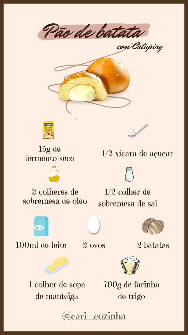 Social Pão de batata 