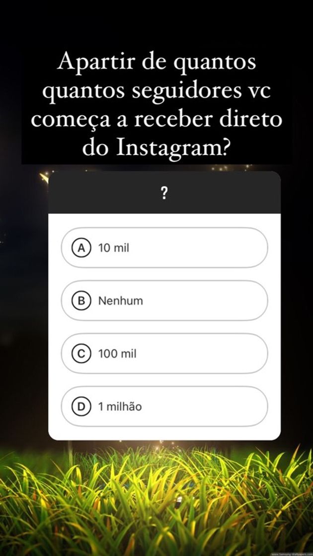 Moda Enquetes de Instagram 