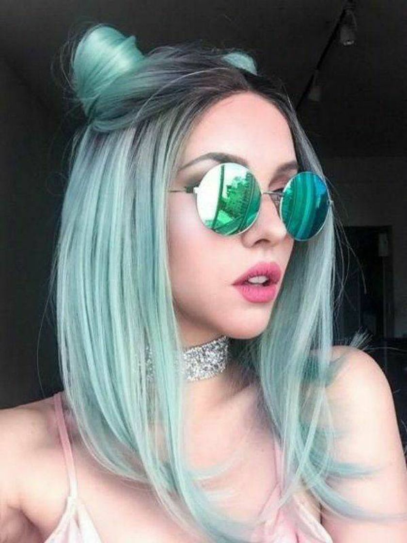 Moda Cabelo pintado💚💇‍♀️