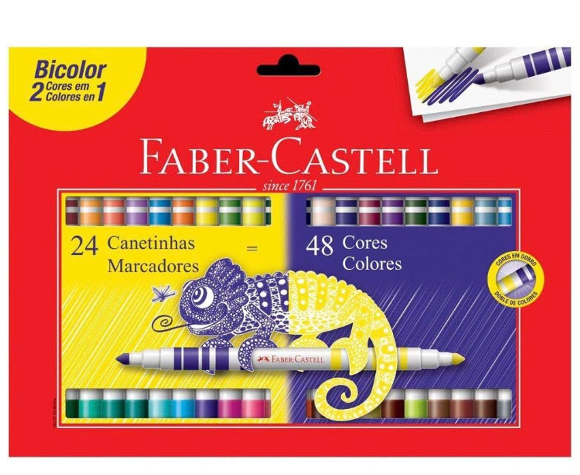 Productos Canetinhas bicolor da Faber castell