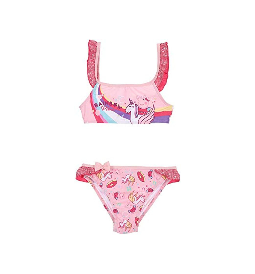 Moda Peppa Pig - Bikini de natación para niñas