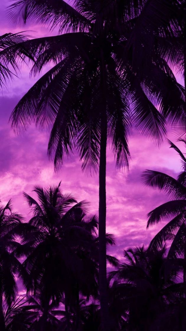 Fashion Wallpaper roxo paisagem 