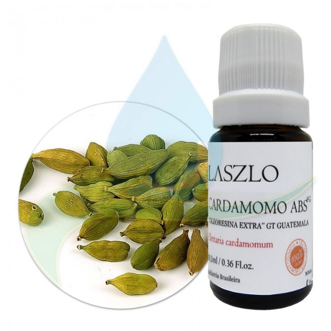 Moda ÓLEO ESSENCIAL DE CARDAMOMO (CO2-SE) "PREMIUM" GT ÍNDIA 10,1