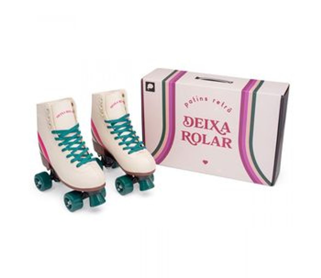 Moda Patins retro m deixa rolar