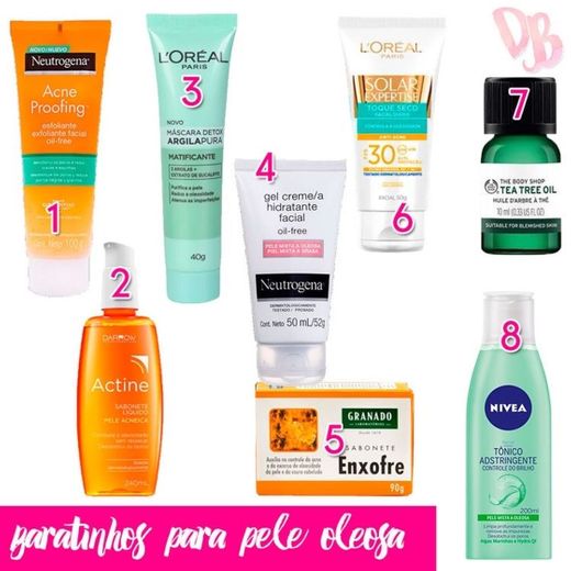 produtos baratinhos para pele oleosa