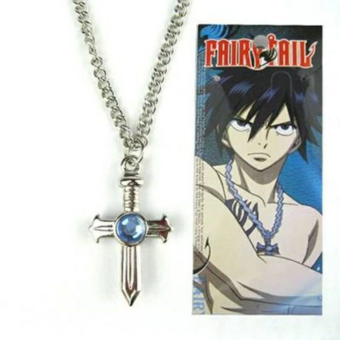 Social Fullbuster cosplay croix collier pendentif à collectionner