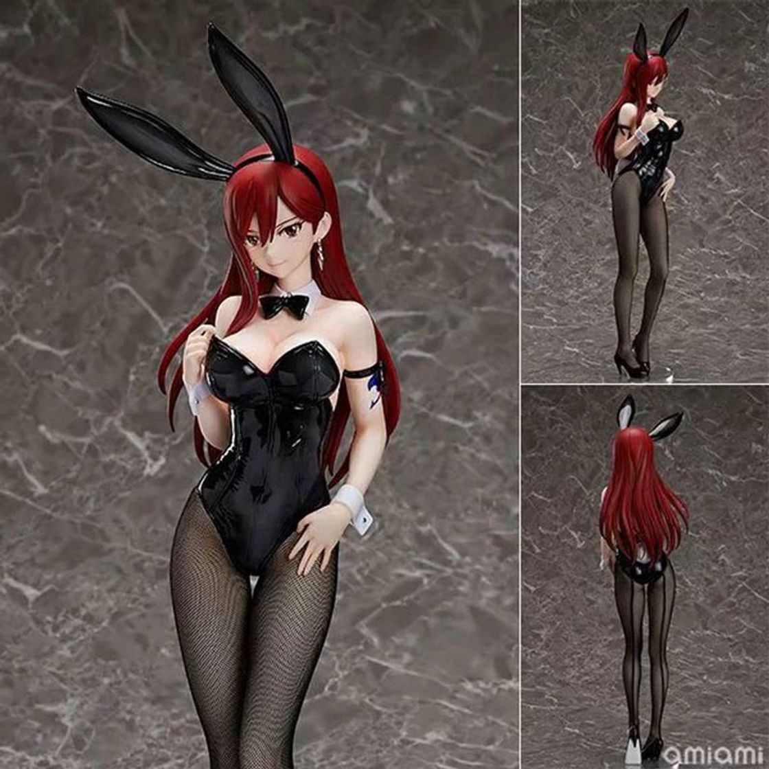 Social Erza écarlate lapin fille Anime Figure Sexy