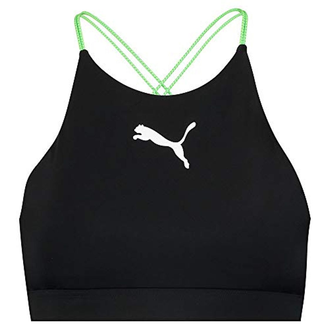 Moda PUMA Swim Women's High Neck Top Parte Superior de Bikini