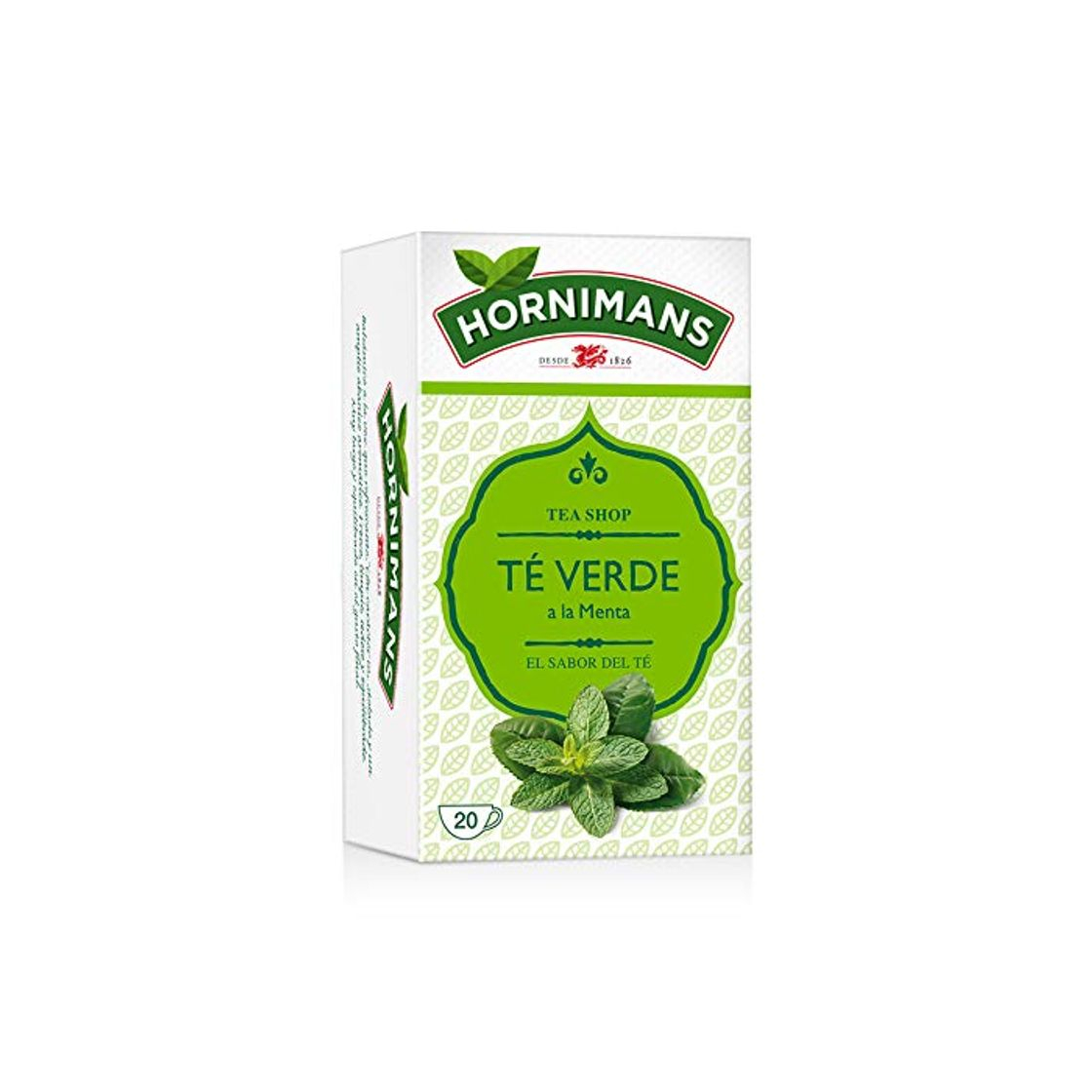 Product Hornimans Té Verde - Bolsitas De Té A La Menta - 20