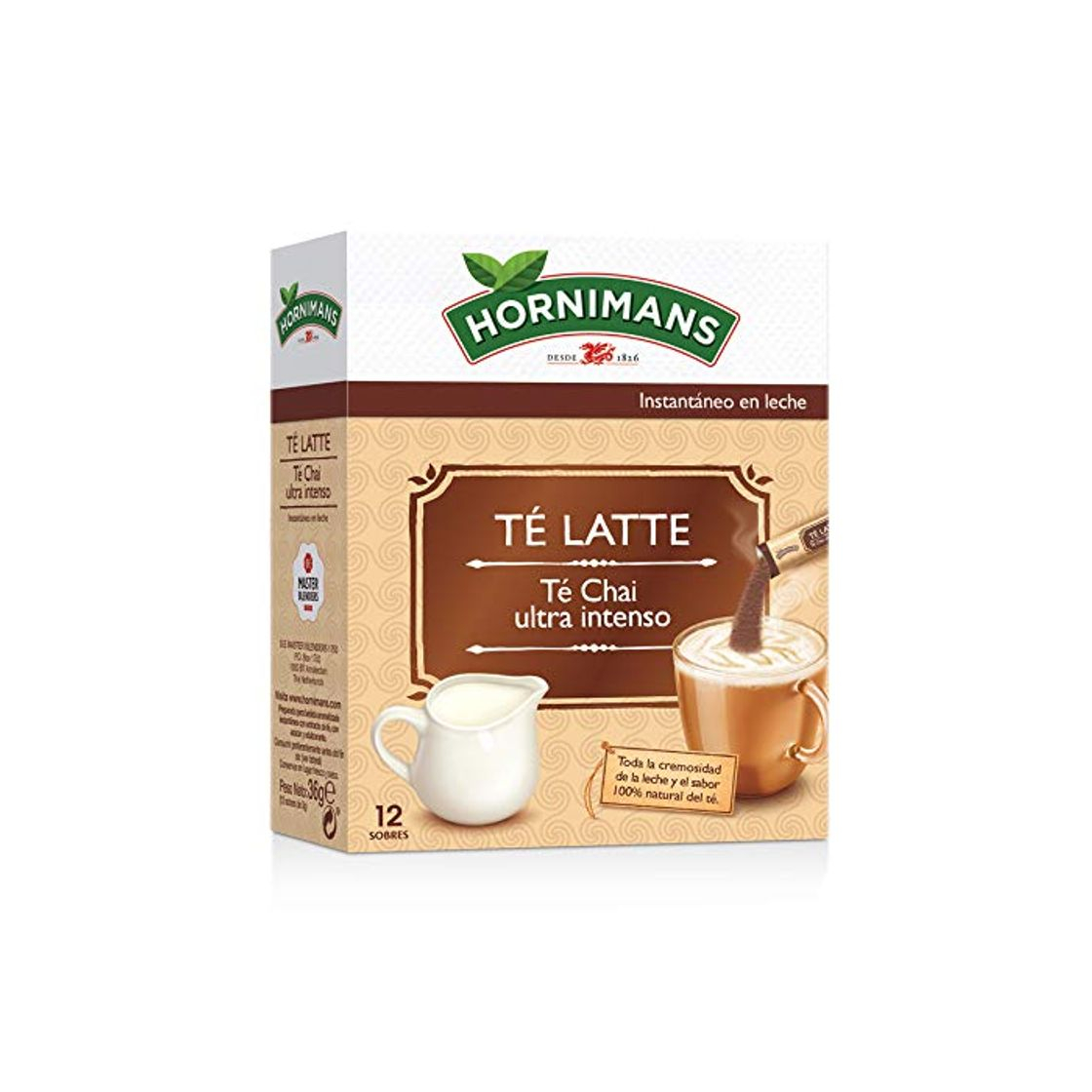 Producto Hornimans - Té Latte Té Chai Ultra Intenso 36 g