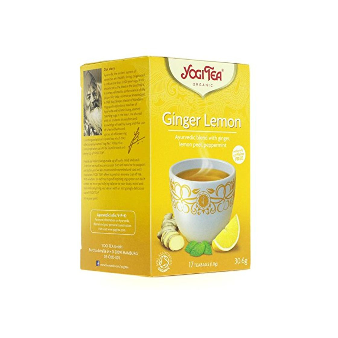 Product YOGI TEA JENGIBRE LIMON