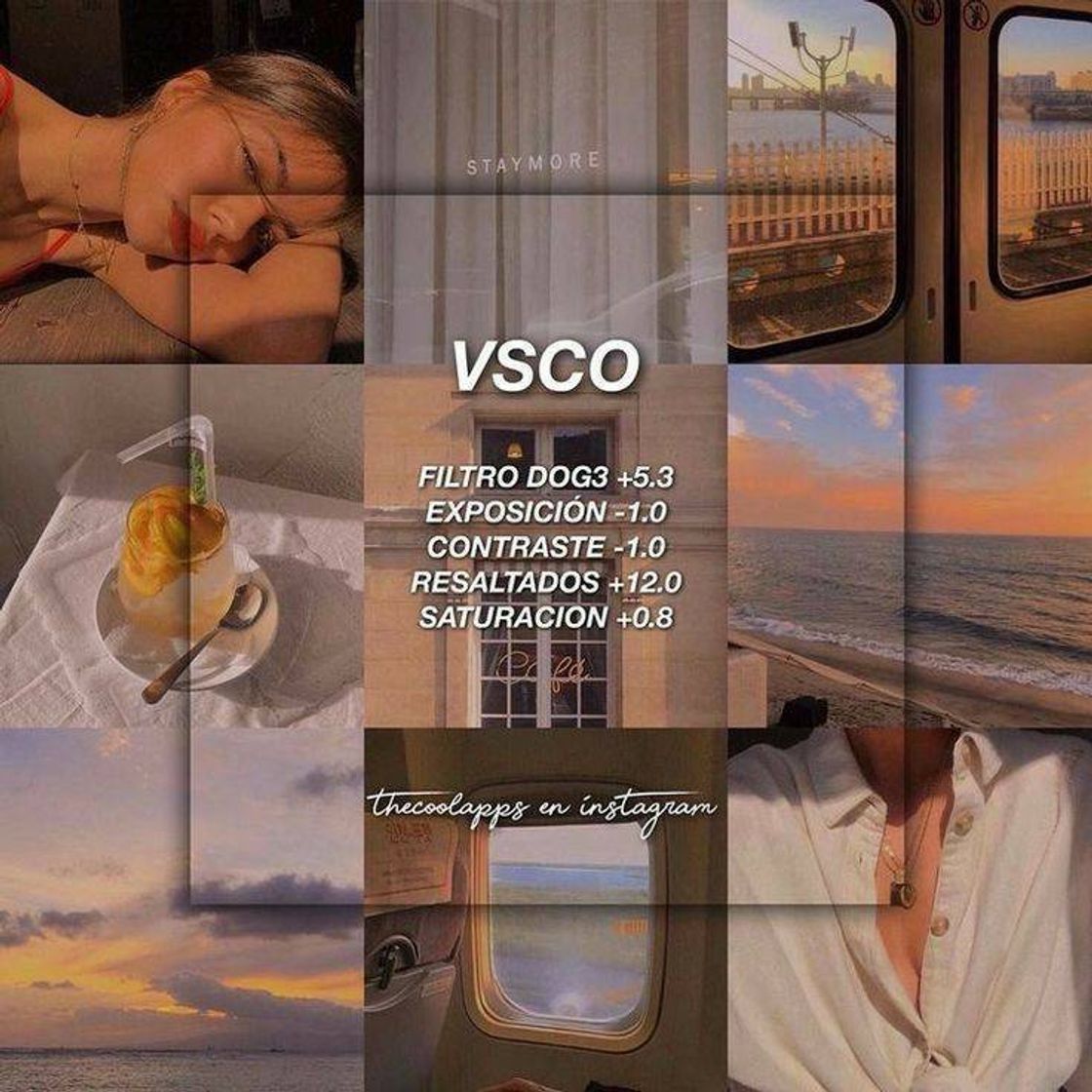 Moda Edições para o App vsco.