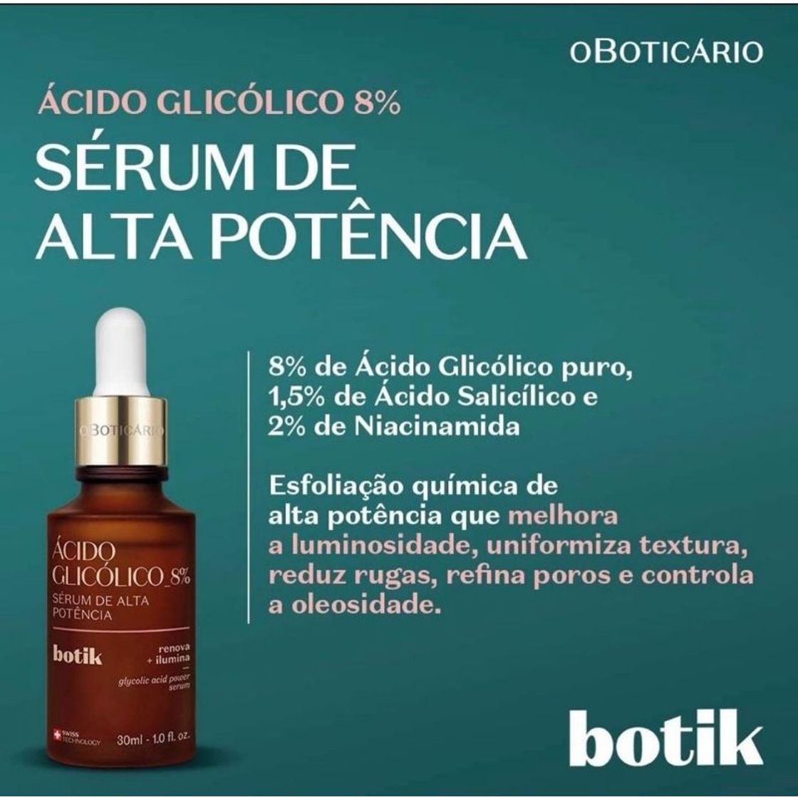 Belleza BOTIK SÉRUM DE ALTA POTÊNCIA ÁCIDO GLICÓLICO