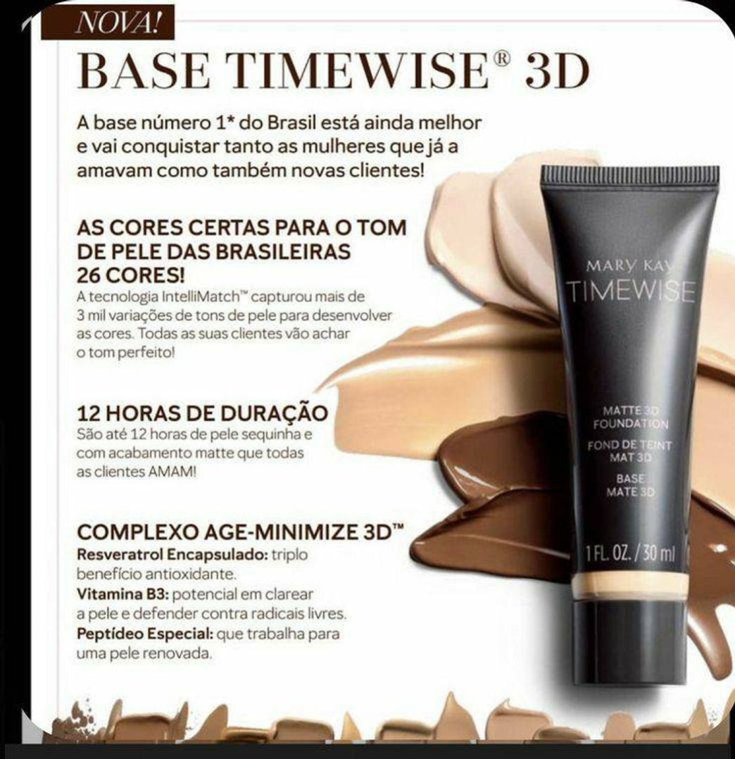 Moda Base Time Wise 3D Mary Kay 