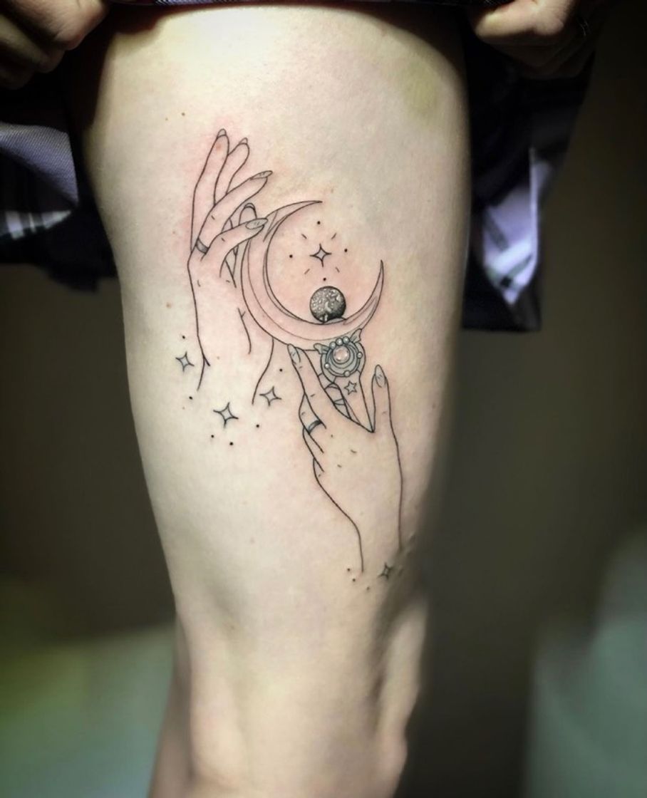 Fashion Sailor moon tattoo