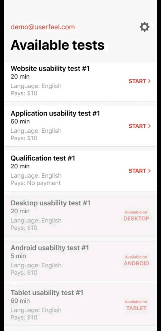 Userfeel