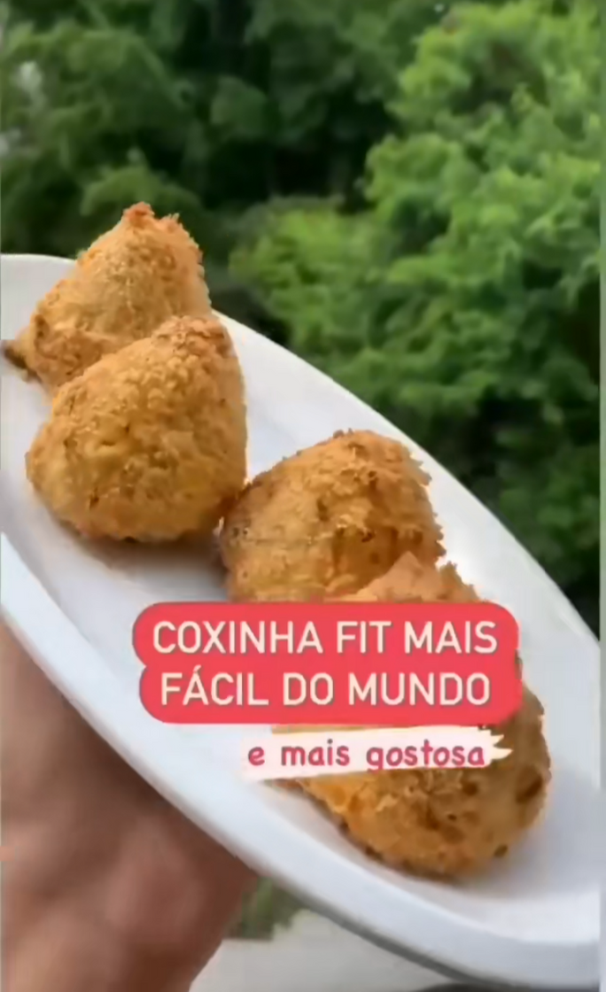 Coxinha fit 