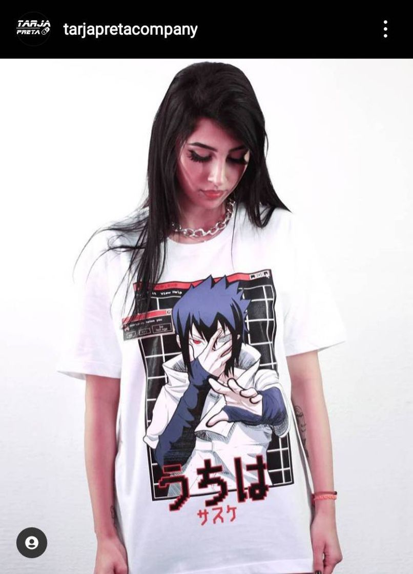 Moda Camiseta Sasuke