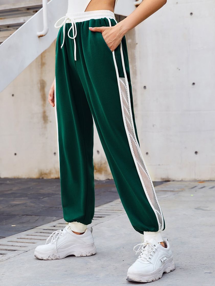 Fashion Calça verde 