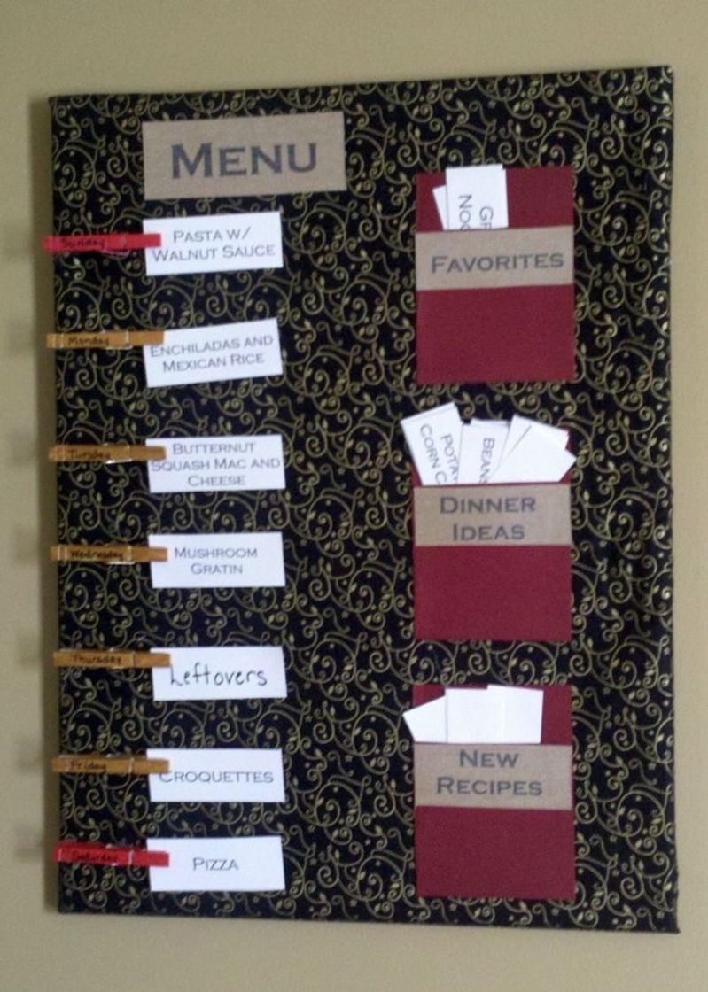 Fashion DIY MENU BOARD