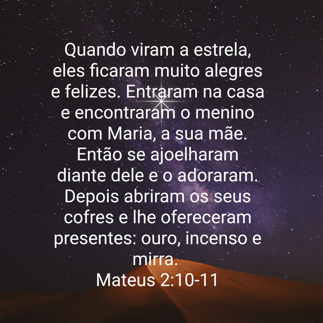 Moda Mateus 2:10-11