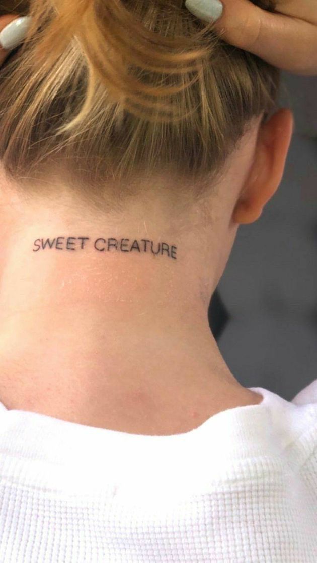 Moda Tatuagem do HS, sweet creature